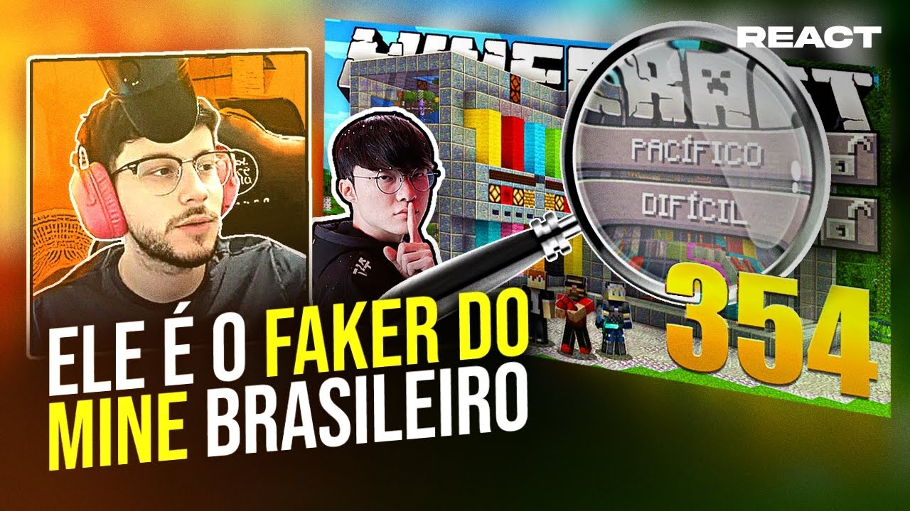 🚨 "CRIANDO o MODO PACIFICO no Minecraft" do @viniccius13 - O FAKER DO MINECRAFT É BRASILEIRO!!!