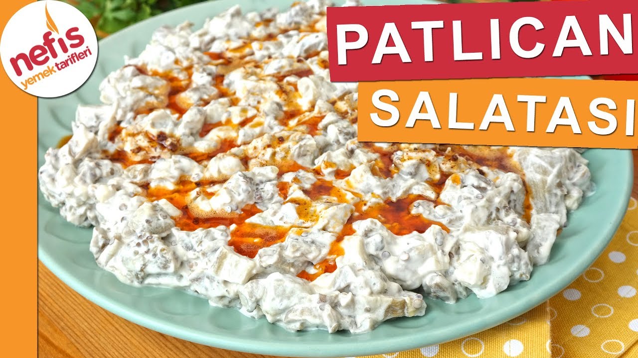 Közlenmiş Patlıcan Salatası Tarifi – Nefis Yemek Tarifleri
