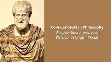 Aristotle, Metaphysics, bk. 1 | Philosophy
