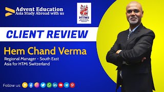 Review For Advent Education By Hem Chand Varma ,Regional Manger South East Asia Htmi Switzerland