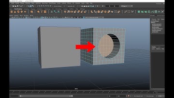 How to make circle shape in Autodesk Maya (MAYA Circularize Tool) (1 min video)