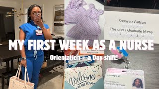 RN Residency Orientation Week + First Shift as a Mother Baby Nurse 💖🐣✨