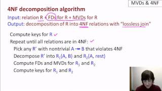 Multivalued Dependencies P2