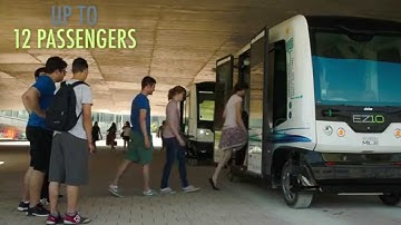 EasyMile Driverless Shuttle at EPFL
