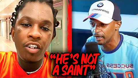 Young Thug Reacts To Charleston White Saying He De...