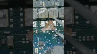 Repairing burnt graphics card power circuit