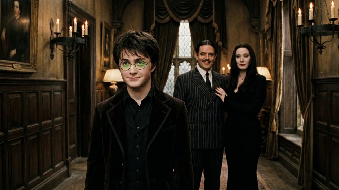 What If The Addams Family Adopted Harry Potter And Raised Him Their Way?