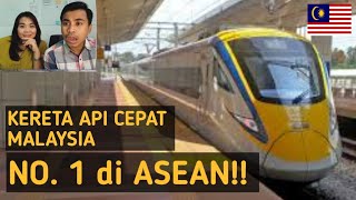 SUPERB!! Kereta Api Malaysia Ini TERCEPAT di ASIA TENGGARA