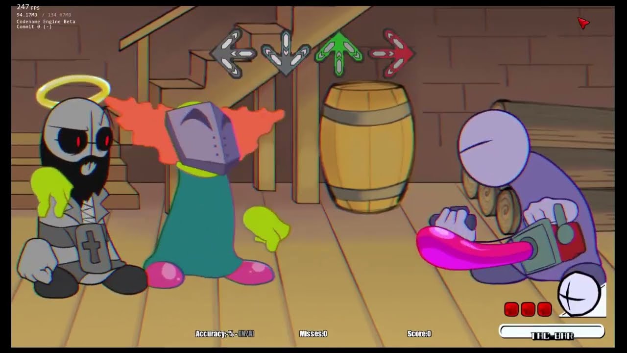 Friday Night Madness (Canceled) - No Funkin Gameplay (Codename Version)