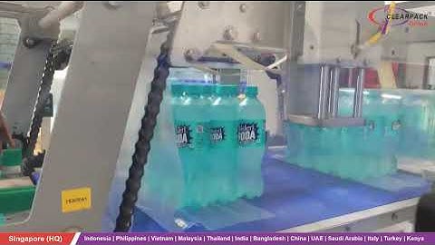 Invospeed S25 – High-Speed Shrink Wrapping for Beverage Bottles by Clearpack Group