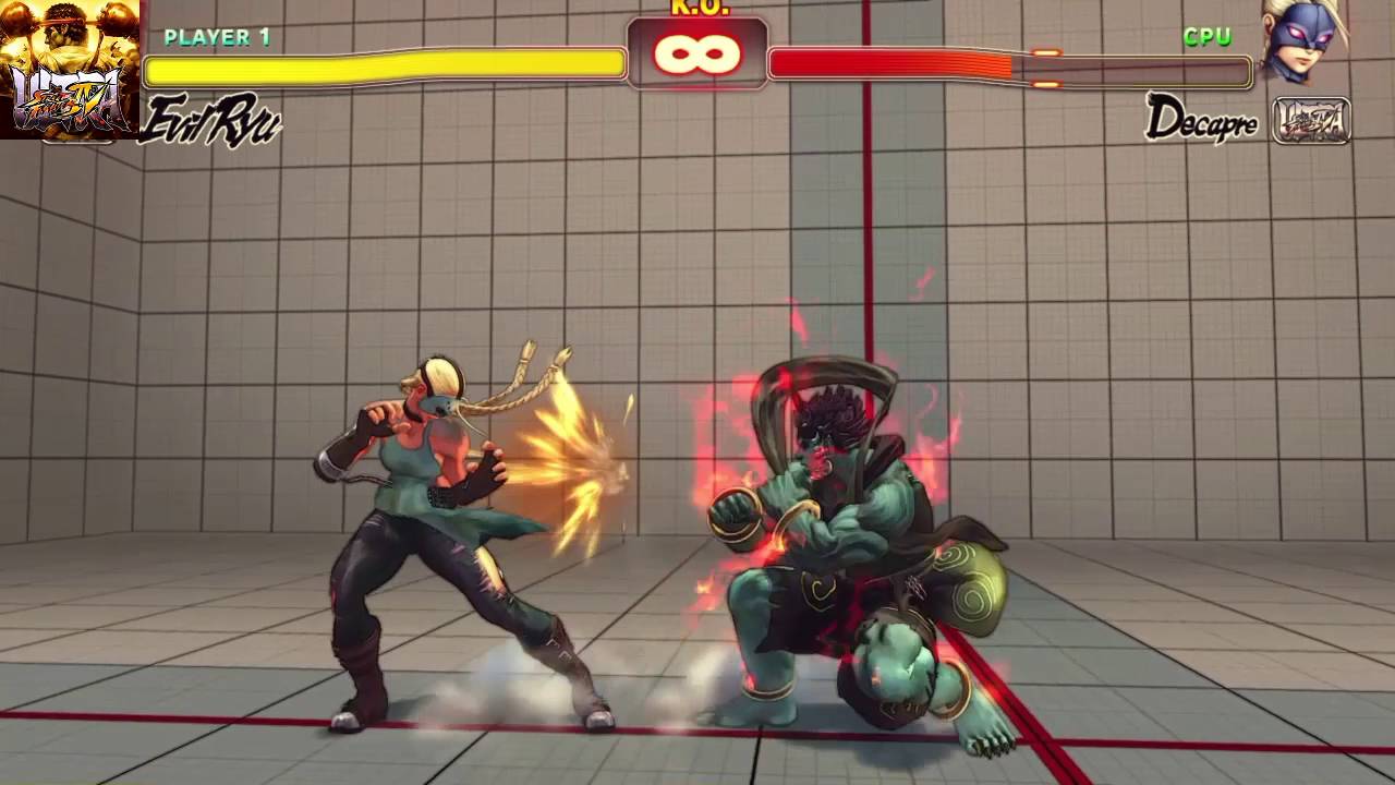 USFIV: Evil Ryu - Resets+Stun