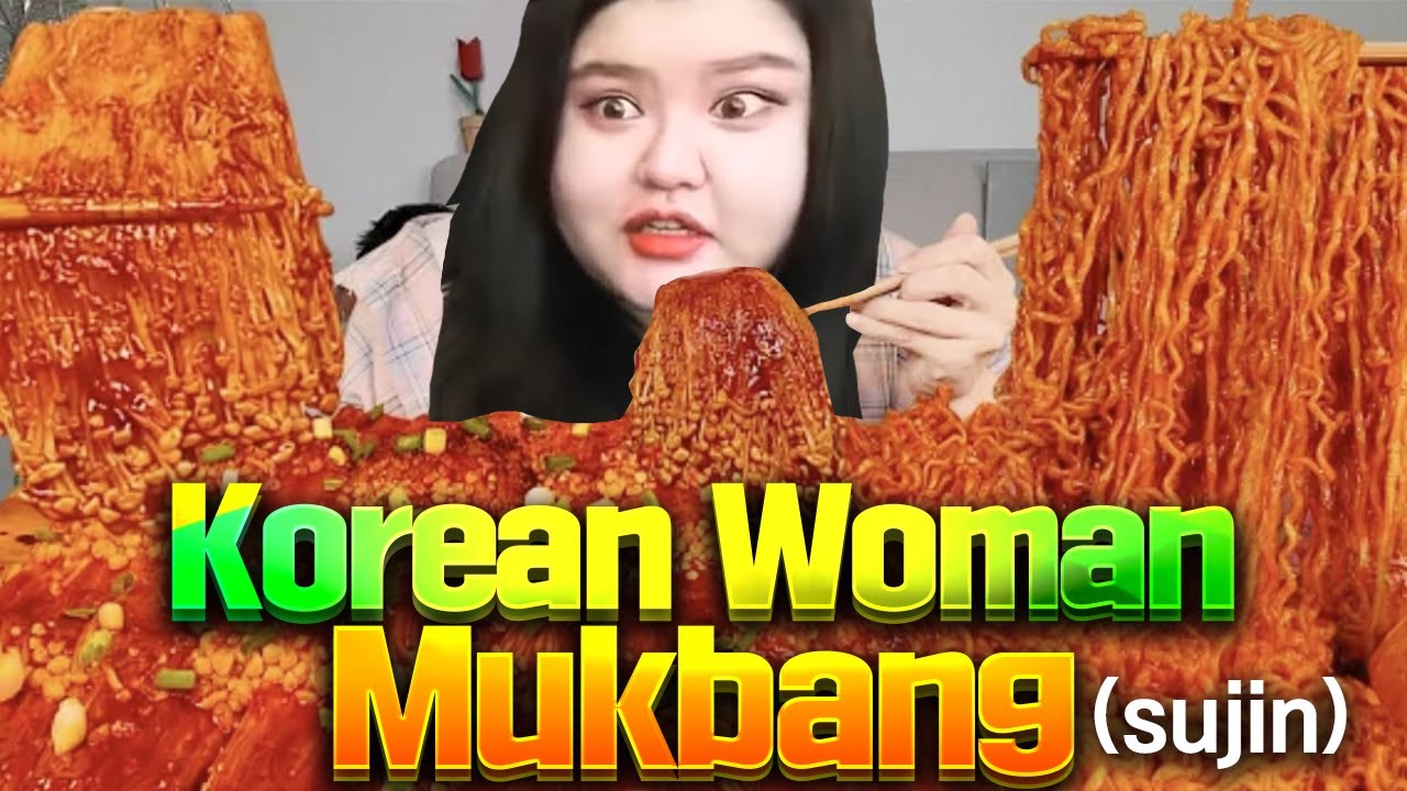 Korean Woman Mukbang