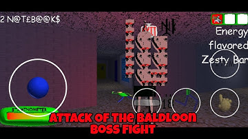 Attack Of The Baldloon Android Port - Boss Fight | Baldi