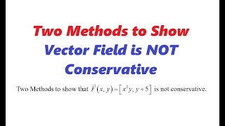 [[Multivariable Calculus]] --- Conservative Vector Field|| clip6|| Line Integral|| Path Independent