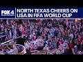 USA advances in World Cup as North Texans cheer on