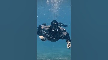 Shutting down the cylinder in use. #howto #learn #scubadiving #art #underwater