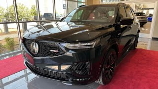 Black/Red 2024 Acura MDX Type-S Advance Acura Mdx Type S Black