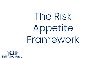 Developing a Strong Risk Appetite Framework
