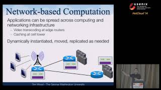 HotCloud '14 - SmartSwitch: Blurring the Line Between Network Infrastructure & Cloud Applications