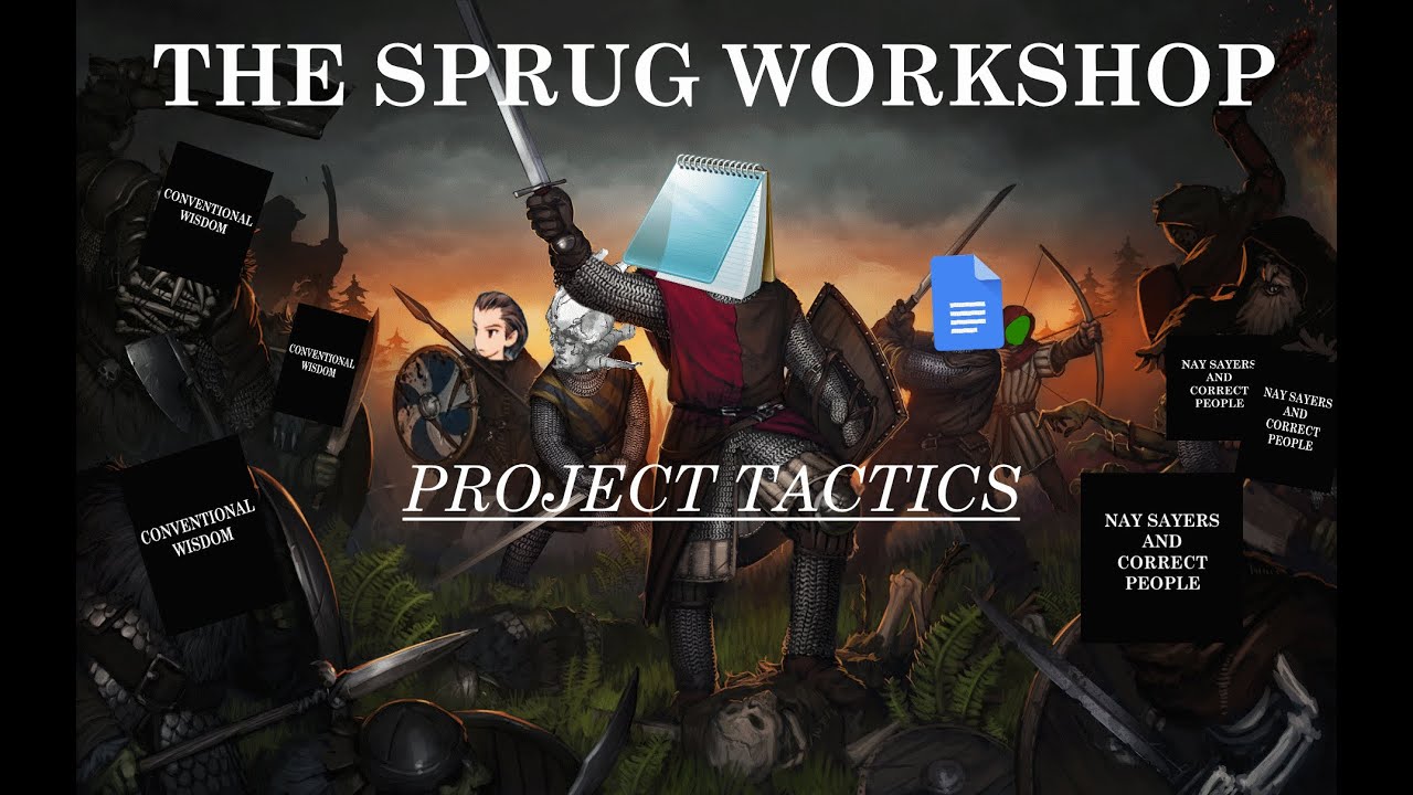 SPRUG Workshop: Project Tactics 9 (Notepad Must Die Edition)
