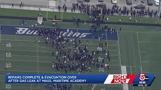 Gas leak at Massachusetts Maritime Academy prompts evacuations, large emergency response