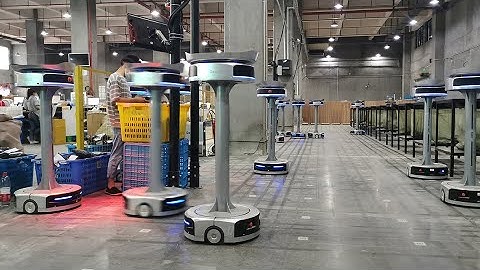 Geek+ implements first large scale AMR sorting system for e-commerce