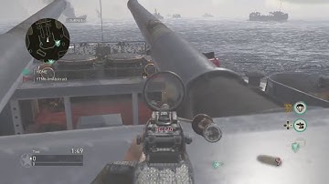 WW2 Triple V2 Rocket on USS Texas