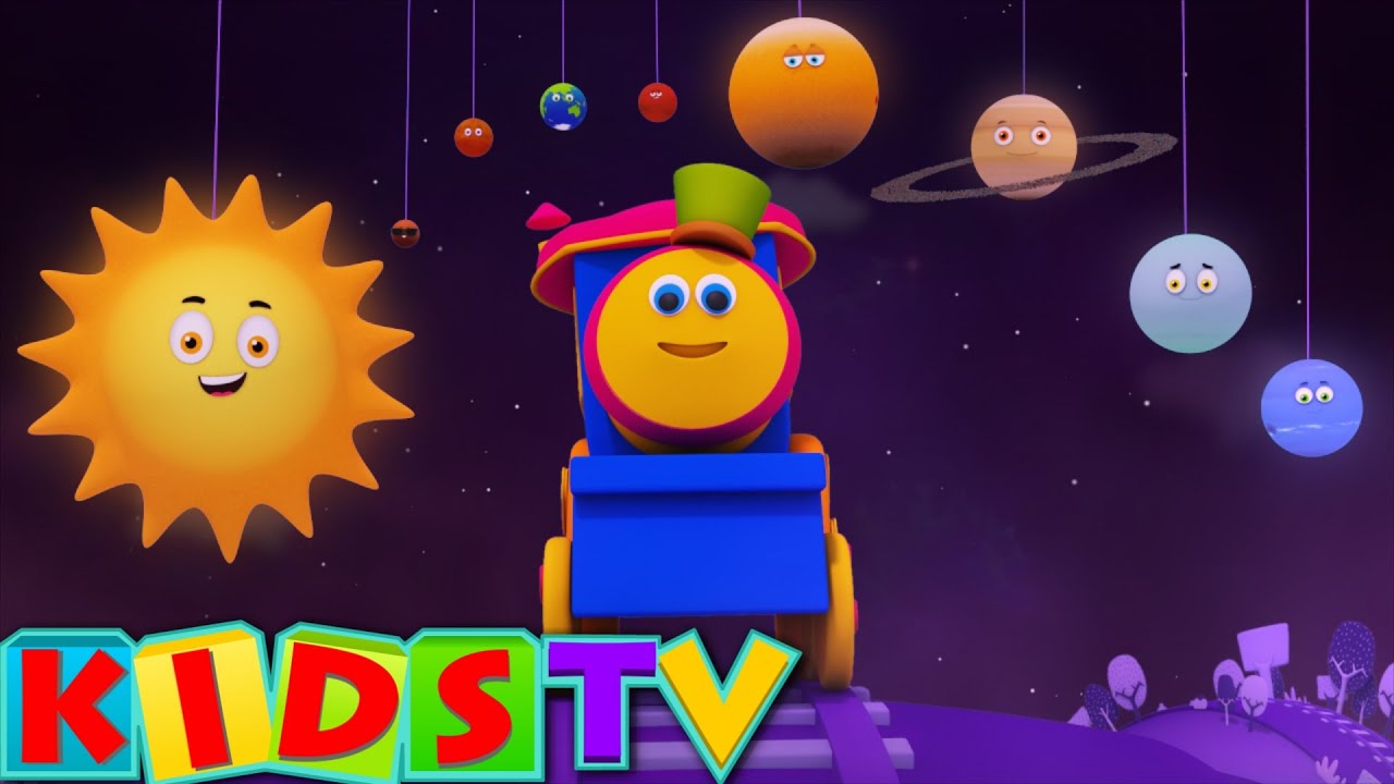 ⁣Bob The Train | Planets Song | Planets Ride with Bob | Space Adventure Bob the train | kids tv