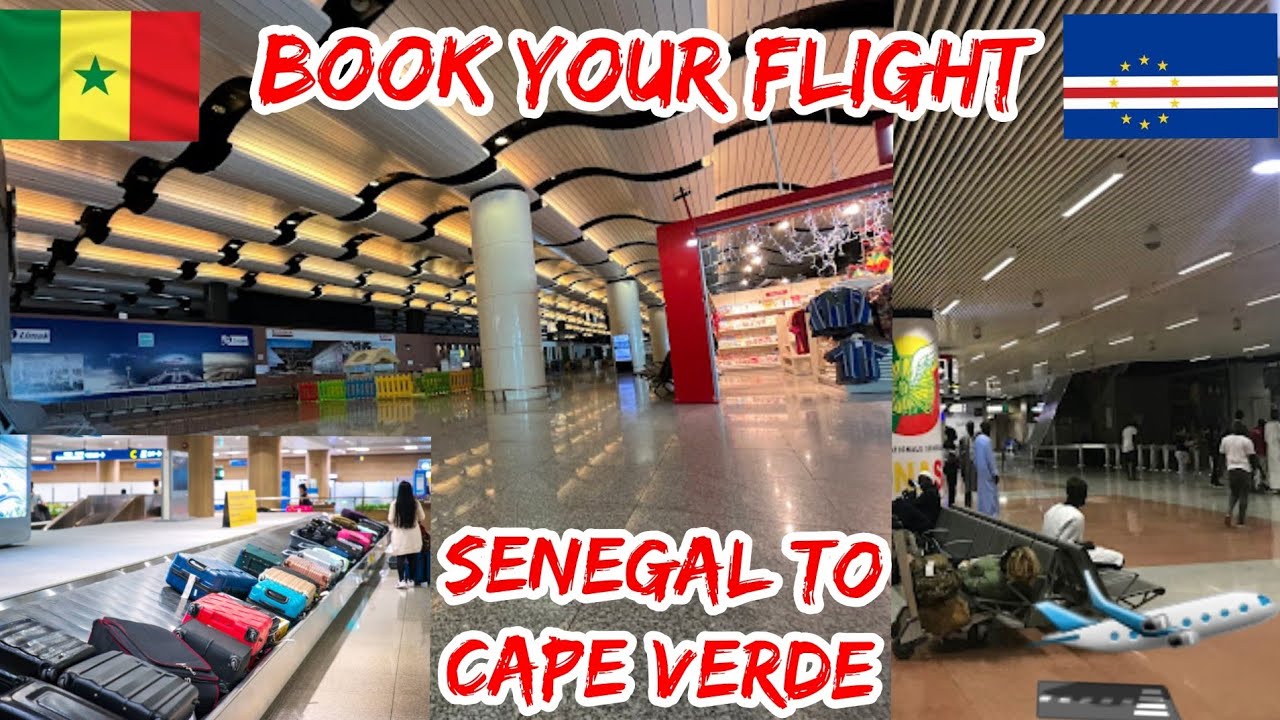 HOW TO BOOK FLIGHT ✈️ FROM BLAISE INTERNATIONAL AIRPORT, DAKAR TO CAPE VERDE/EASY WAY