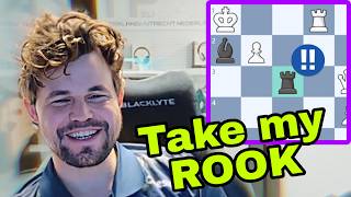 Magnus Sacs His Rook Out of Nowhere!! 😱 INSANE