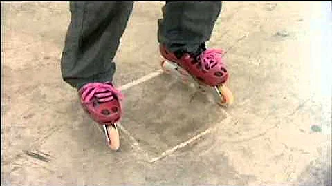 Tutorial on How to Spin on Inline Skates or Rollerblades using Heel & Toe wheels from "Skate Nation"