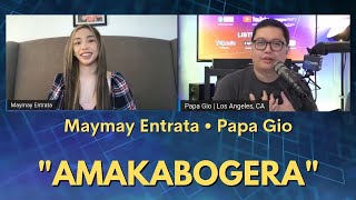 Papa Gio and Maymay Entrata (Full Interview) | Amakabogera | Home not Alone