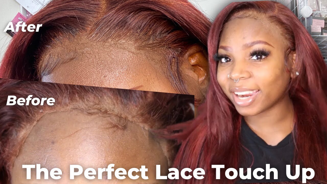  How To Touch Up Your Lace Install At Home - YouTube