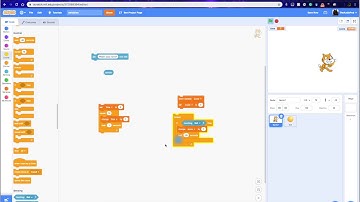 Making a Timer and Score Counter in Scratch