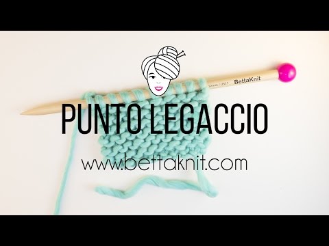 Video: Come Lavorare A Punto Legaccio