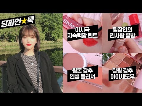 ENG)[당파언⭐️록#02]<strong>가을웜톤</strong> 립장인 뷰티유튜버 파우치털기! (버버리백/이시국 지속력쩌는 <strong>립</strong>/갈웜 인생블러셔&amp;amp;섀도우 추천!)ㅣ톡신TOXIN