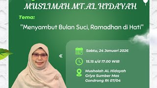 Menyambut Bulan Suci, Ramadhan Di Hati | Ustzh Rahmania Idris, M.Pd #ramadhan #syaban #kajian