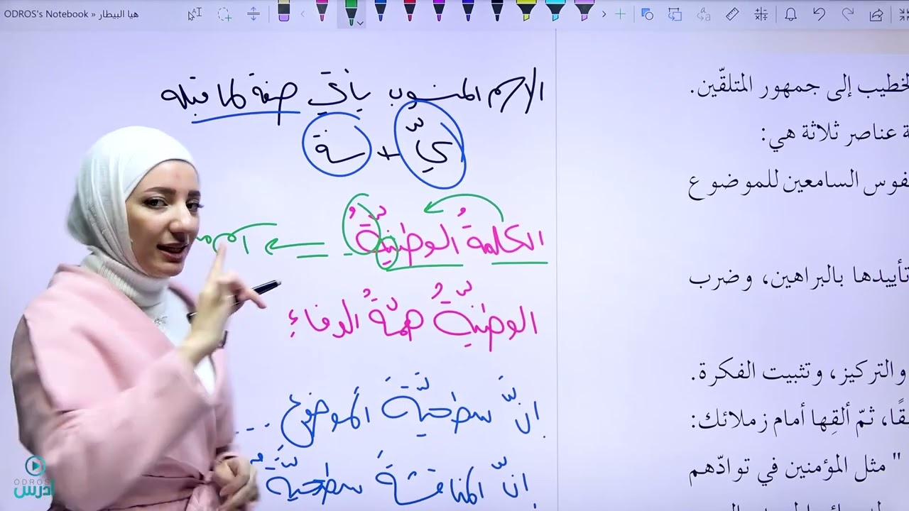 شرح قاعدة المصدر الصناعي - الأستاذة هيا البيطار