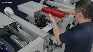 Link Label IFX-350 Intermittent flexo printing machine