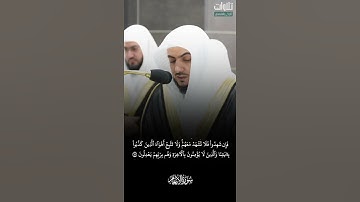 قُلْ فَلِلَّهِ الْحُجَّةُ الْبَالِغَةُ ۖ. تلاوة مميزة جداً من سورة الأنعام الشيخ الوليد الشمسان.
