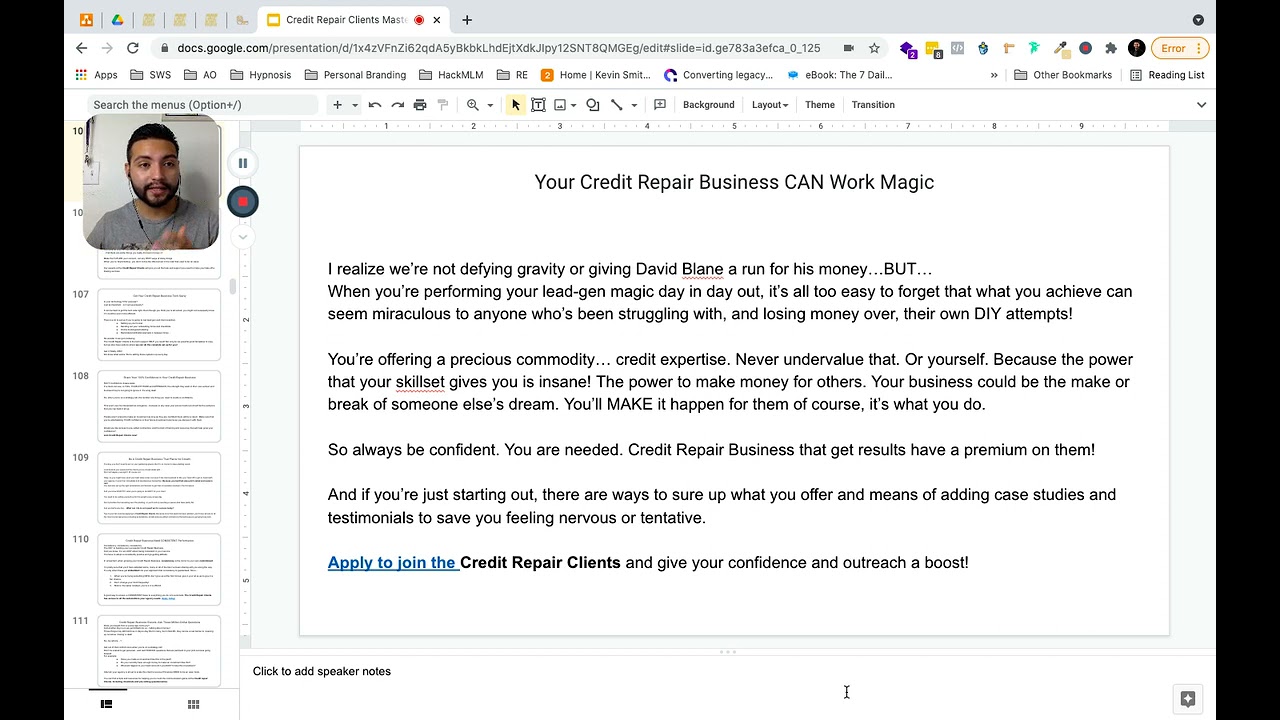 Your Credit Repair Business CAN Work Magic
