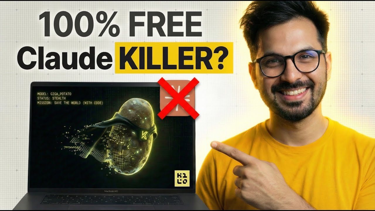 Giga Potato: China's new AI model - better than Claude Opus 4.5? 100% FREE AI MODEL! DEEPSEEK V4?