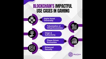 Blockchain technology holds immense potential to transform the gaming industry