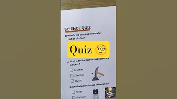 Are You a Science Genius? Take the Quiz! 🔥 #trending #triviatricks #sciencequiz
