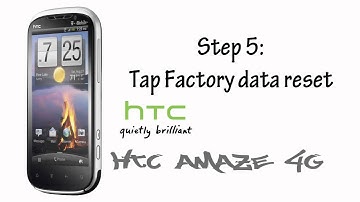 HTC Amaze 4G - Easy Hard Reset