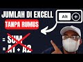 CARA MENGHITUNG JUMLAH ATAU TOTAL DI MICROSOFT EXCELL TANPA RUMUS SUM HANYA TEKAN ALT LANGSUNG BERES