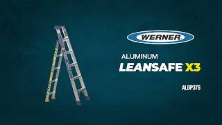 Werner Ladder - ALDP376 Aluminum LEANSAFE® X3