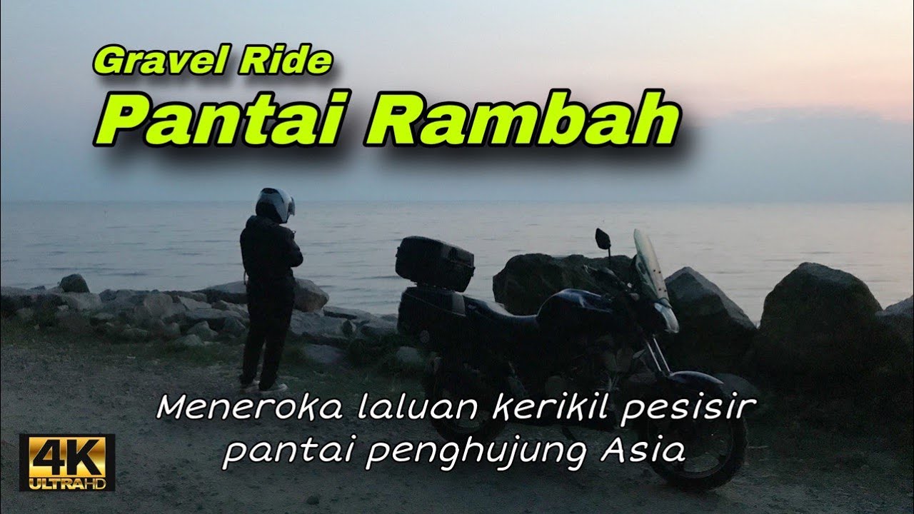 Ride Pantai Rambah | Laluan Kerikil Pesisir Pantai | Ride Johor