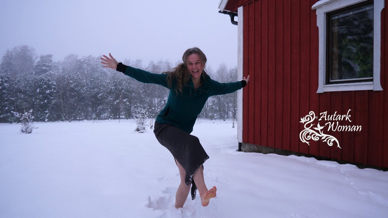 Barfuß im Winter? - Mein Leben in Schweden (Slow Living - Achtsamkeit) / gesund leben