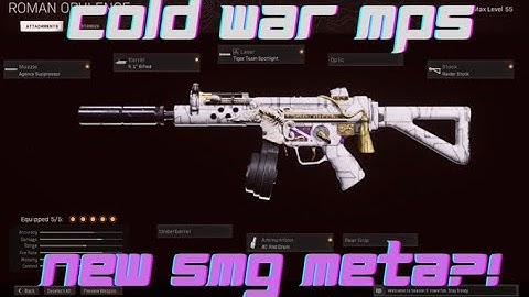 The Cold War MP5 Loadout is INSANE *NEW* SMG Meta? (WARZONE)